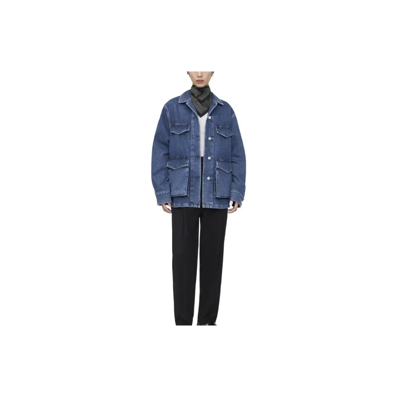 TOTEME Denim Jackets Women's Blue-1