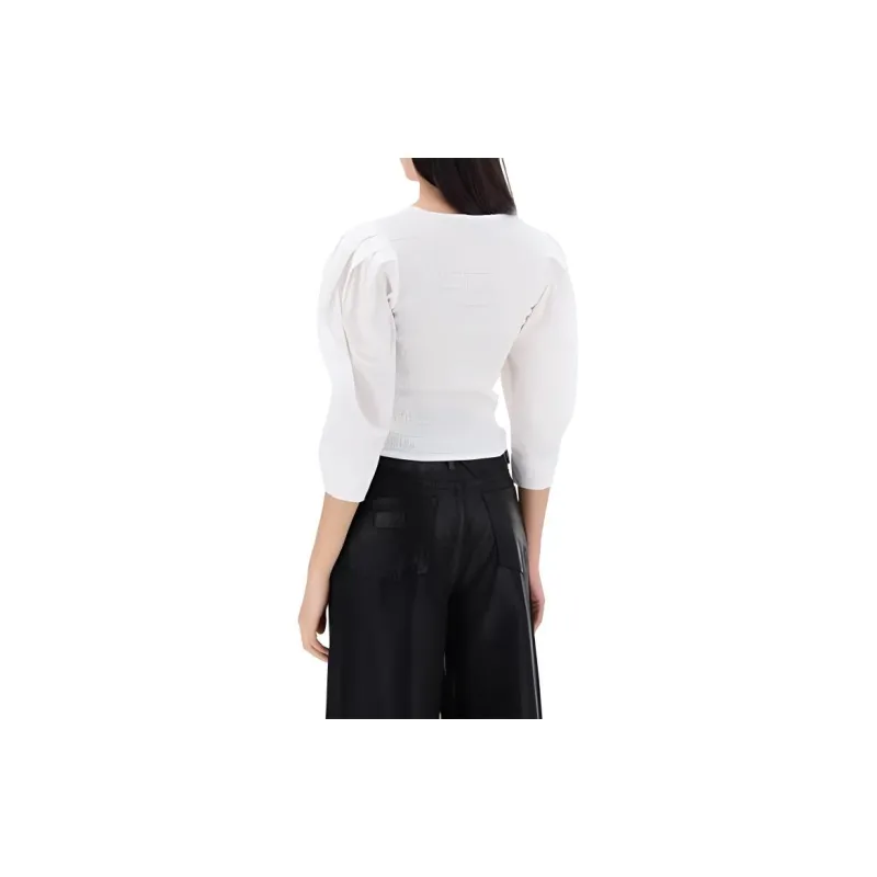 GANNI Shirts Women's White-2