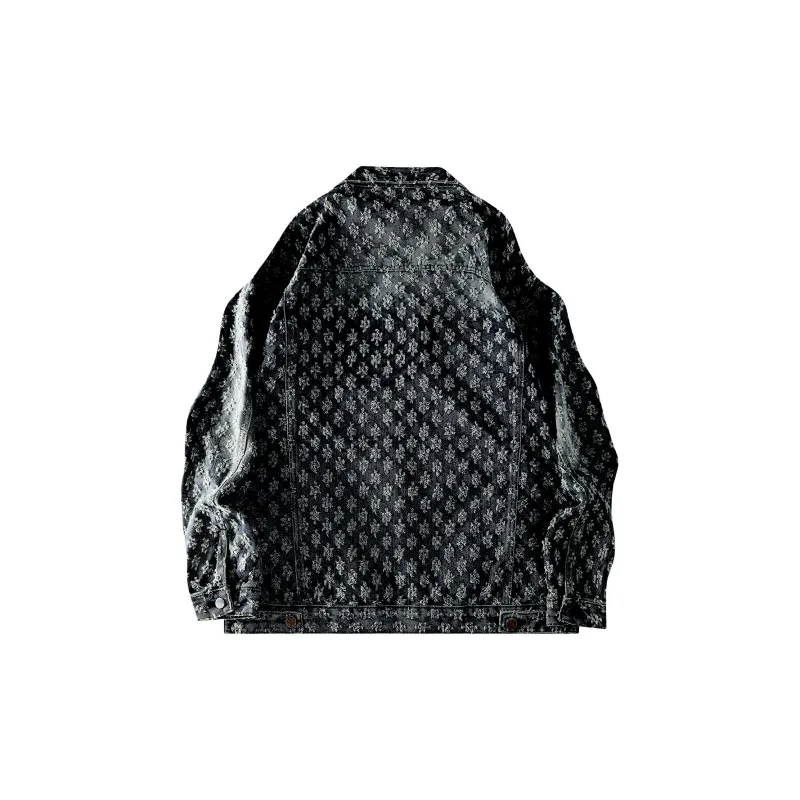 TESTUNG Denim Jackets Unisex-20