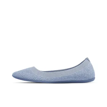 Allbirds Tree Breezers Anti-Slip Wear-Resistant Low-Top Sports Casual Shoes Women's Moon Blue