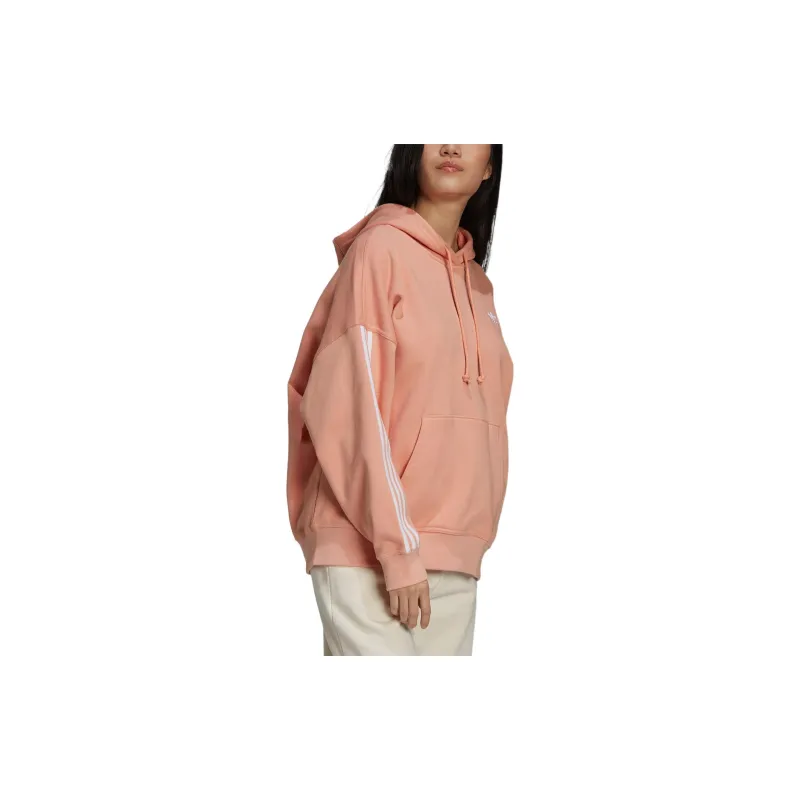 Adidas Originals ADICOLOR CLASSICS HOODIE Sweatshirt Women's Orange-3
