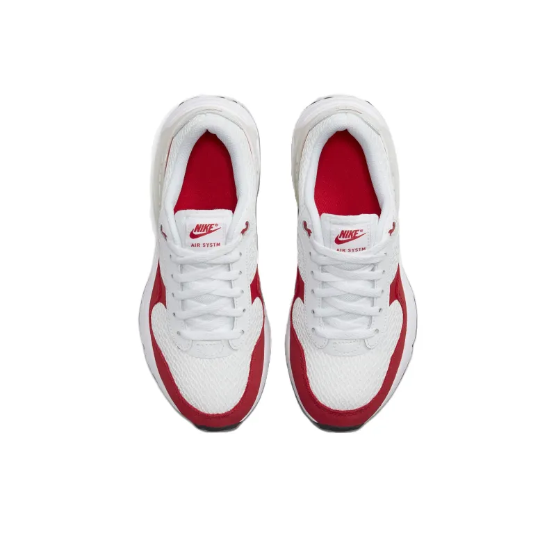Nike Air Max SYSTM GS 'White University Red'-3