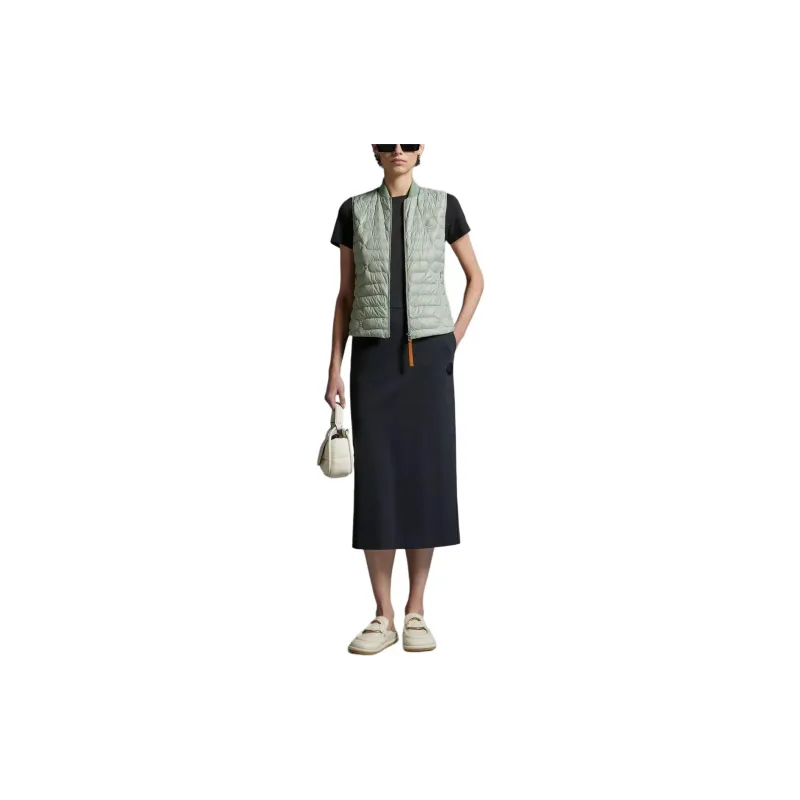 Moncler Logo Patch Midi Skirt-1
