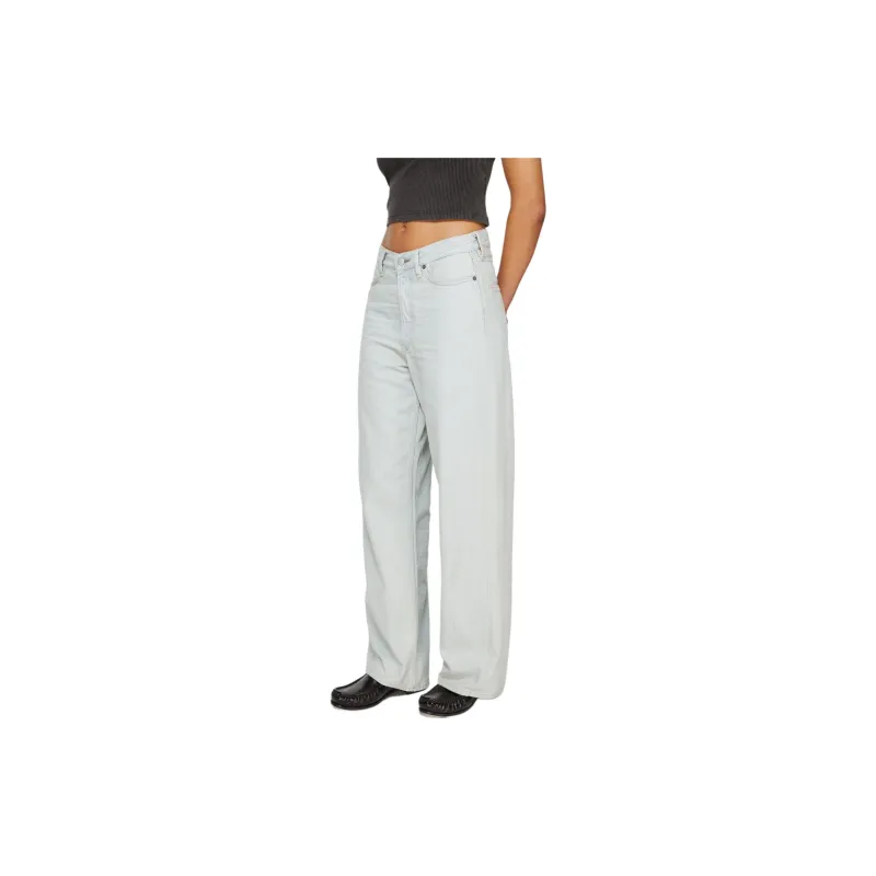 Acne Studios SS24 Jeans 1981F Women's Light Blue-2