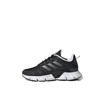 Adidas Breeze Series Slip Resistant Cushioning Abrasion Resistant Low Top Kids' Running Shoes Black White Kids'