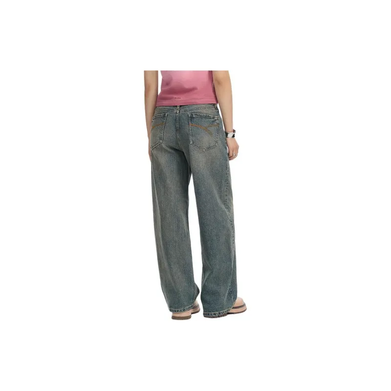 ABLE JEANS Women's Ancient Blue-3