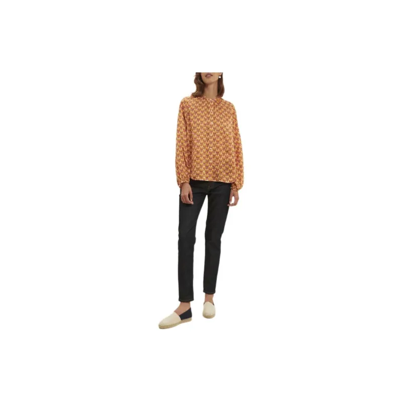 INES DE LA FRESSANGE Shirt Women's Fountain Red-1