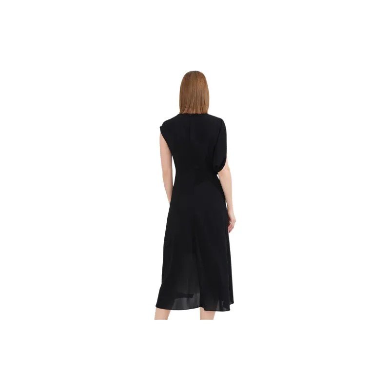 JZ. ANNAKRO Sleeveless Dress Women's Floral Black-1