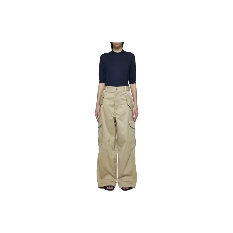 Bottega Veneta Logo Embroidered Knitted Top-2