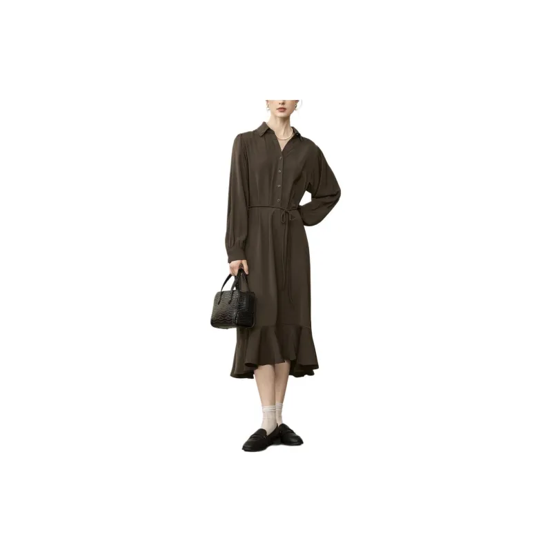 Pumpkin Valley Long-Sleeved Dresses Women's-3