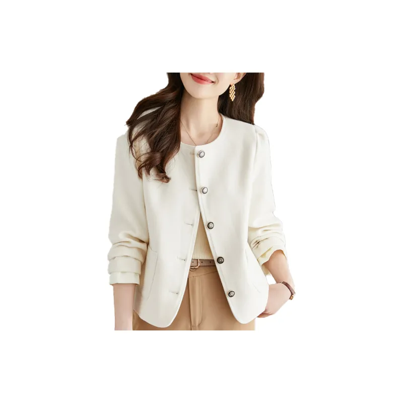 【dme】 Coat Jacket Women's Raw White-2