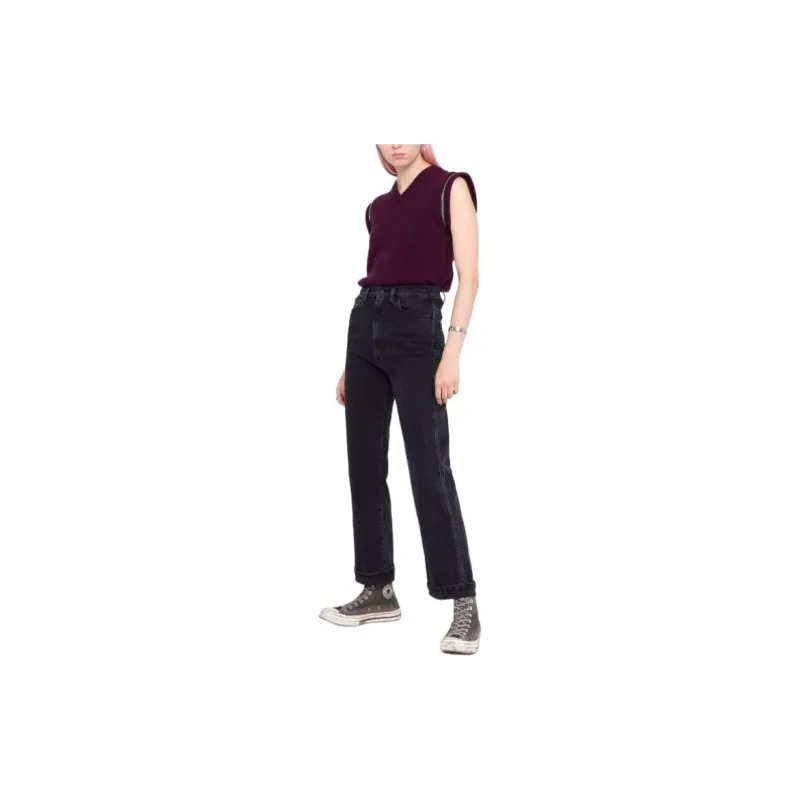 3X1 Claudia Extreme Straight leg Jeans-2