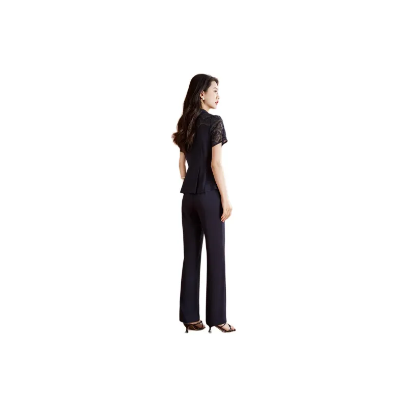 Mylan Casual Suit Women's Navy Blue-3