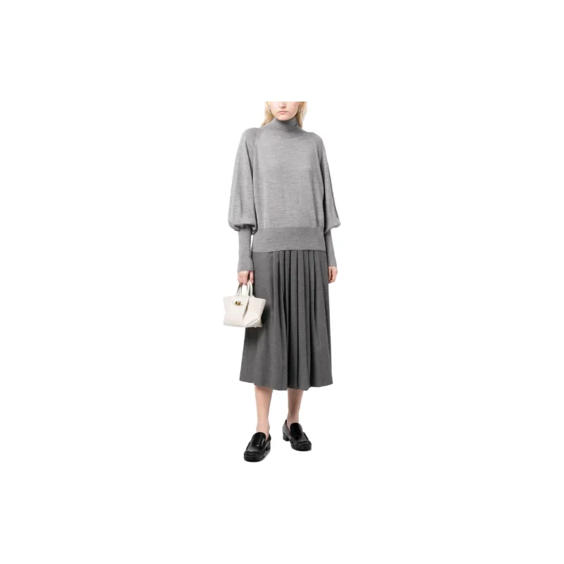 Fabiana Filippi Bishop sleeved Fine knit Jumper-1