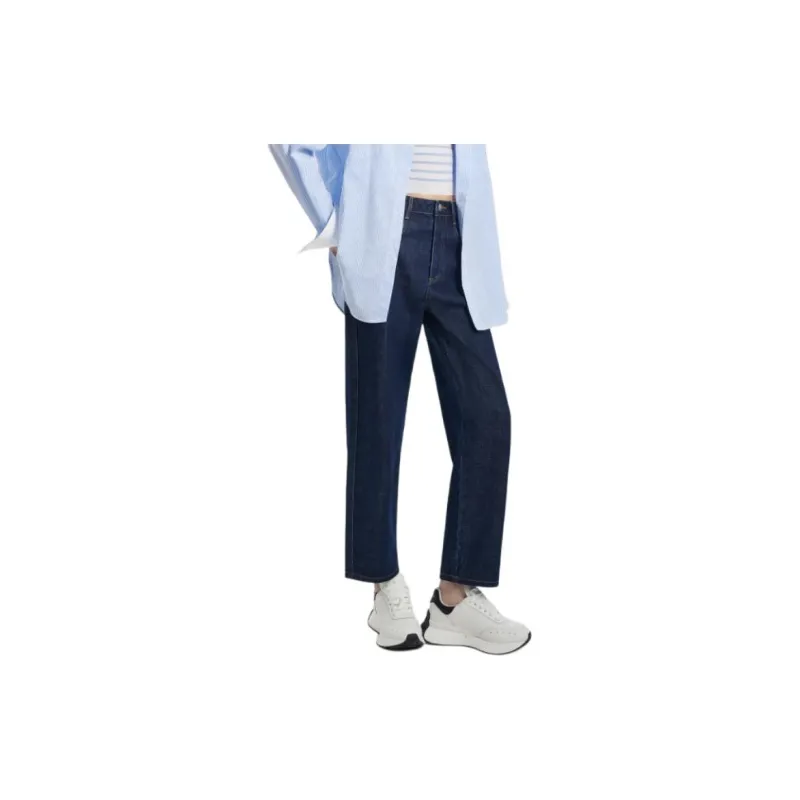 NAWEI Jeans Women's Dark Blue-2