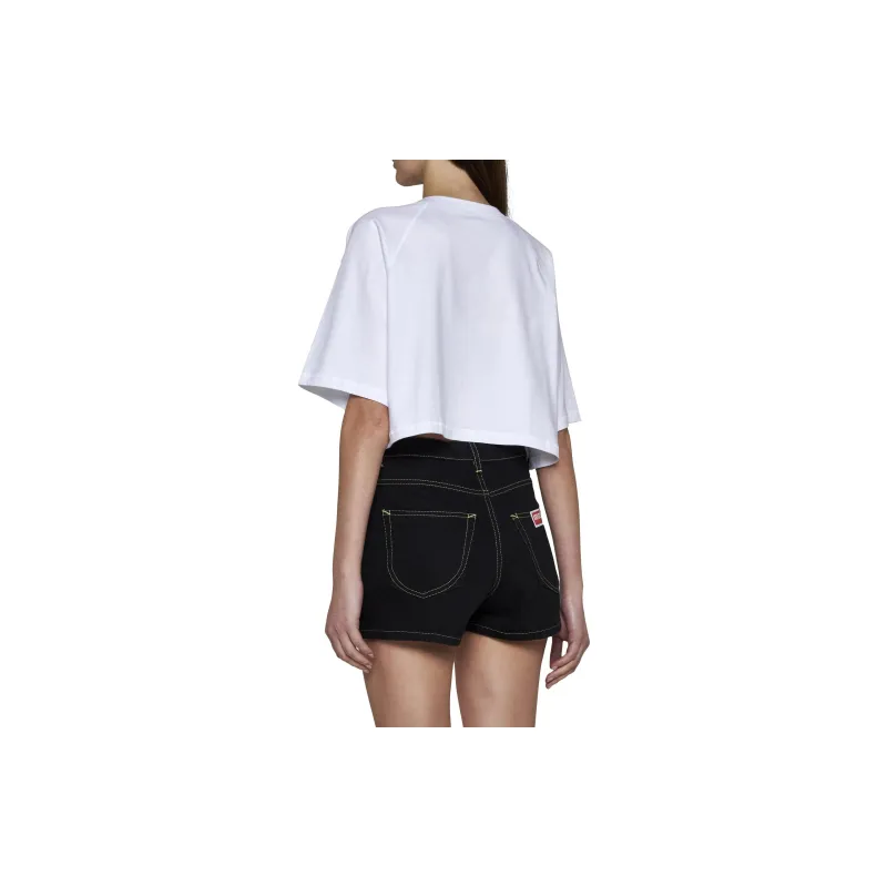 KENZO Logo Printed Crewneck T Shirt-2