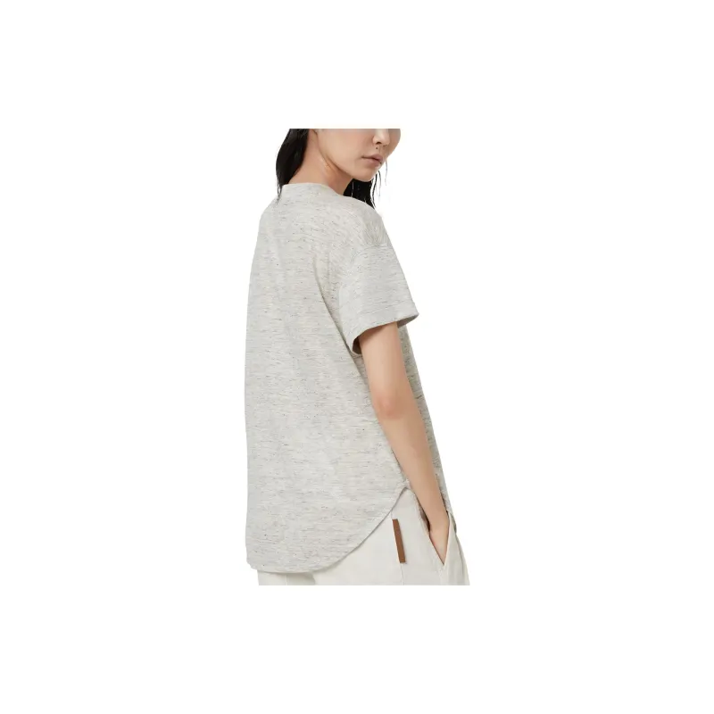 Brunello Cucinelli Short Sleeved V Neck T Shirt-3