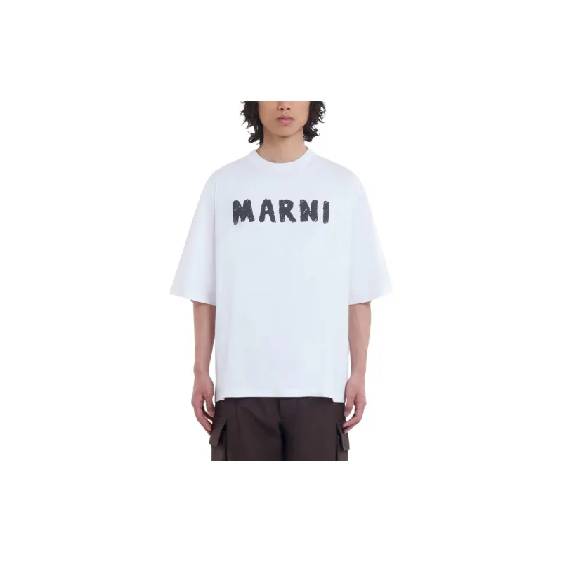 MARNI Logo Print T shirt-1
