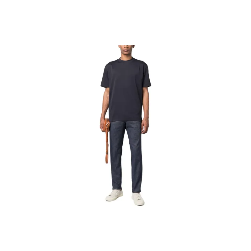 Loro Piana Short Sleeved Crewneck T Shirt-4