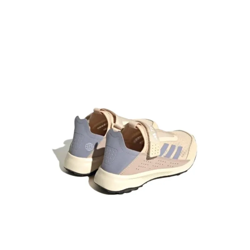 Adidas VOYAGER 21 Cushioning Abrasion Resistant Breathable Low Top Outdoor Shoes Purple Kids'-2