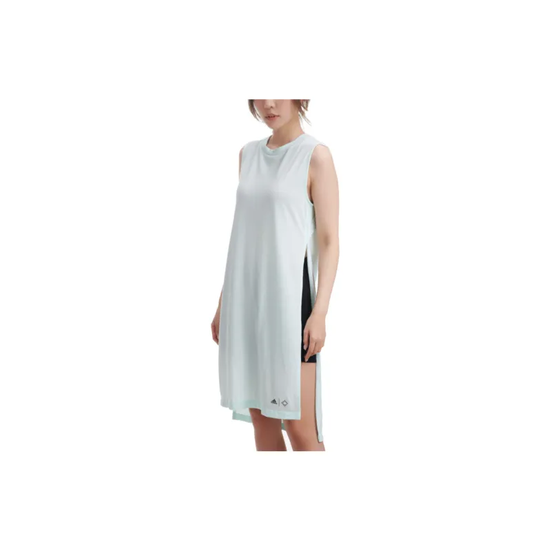 Adidas Sleeveless Dresses Women's Light Blue-5