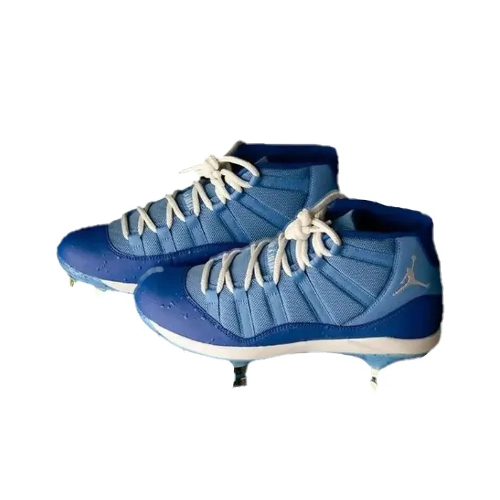Jordan Air Jordan 11 Cushioning High-Top Training Shoes Men's Blue-1