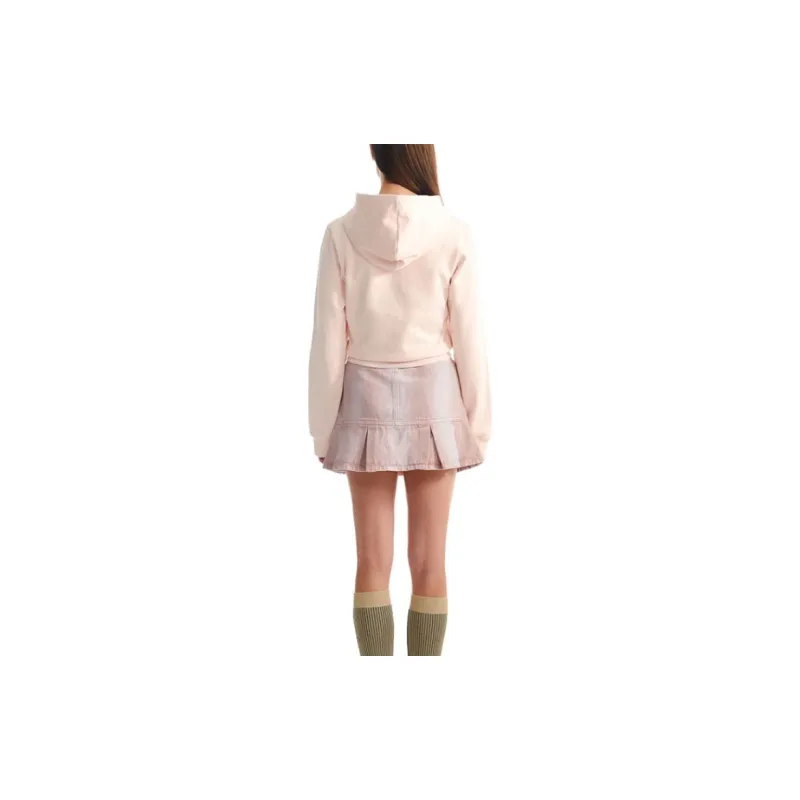 Kirsh FW23 Denim Short Skirts Women's Pink-3