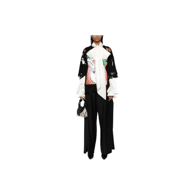 NATASHA ZINKO Casual Pants Women's Black-1