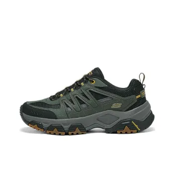 Skechers OUTDOOR MENS Cushioning Anti Slip And Wear Resistant Coverage Low Top Trekking Shoes Men's Green