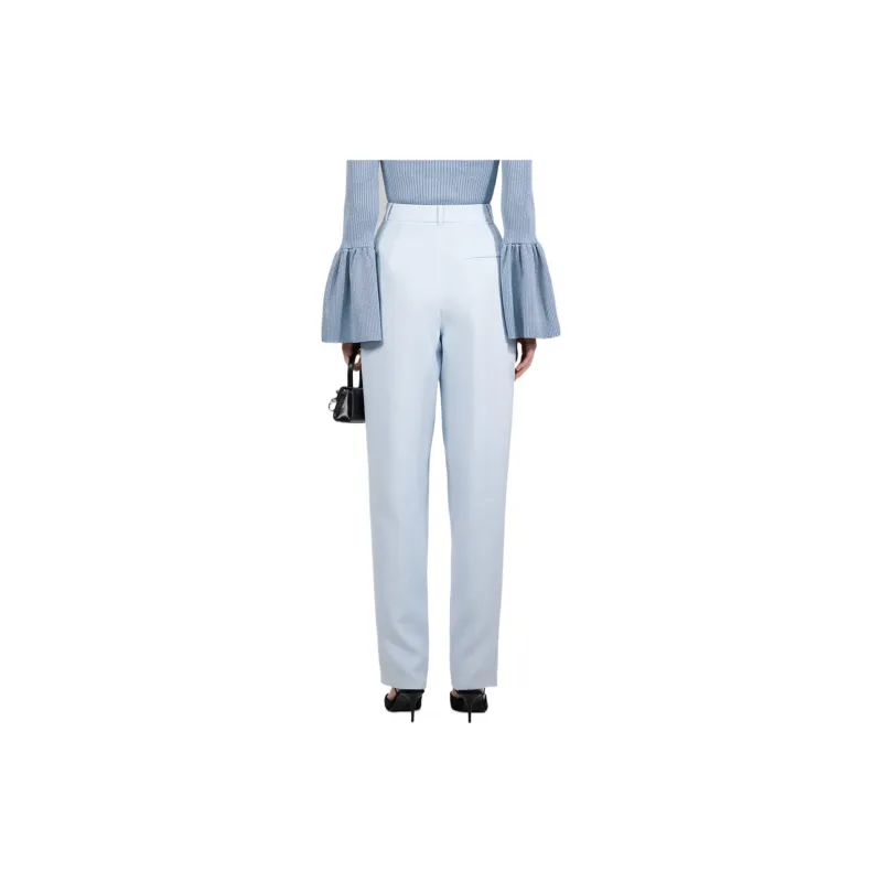 Self portrait Casual Pants Women's Glacier Blue-2