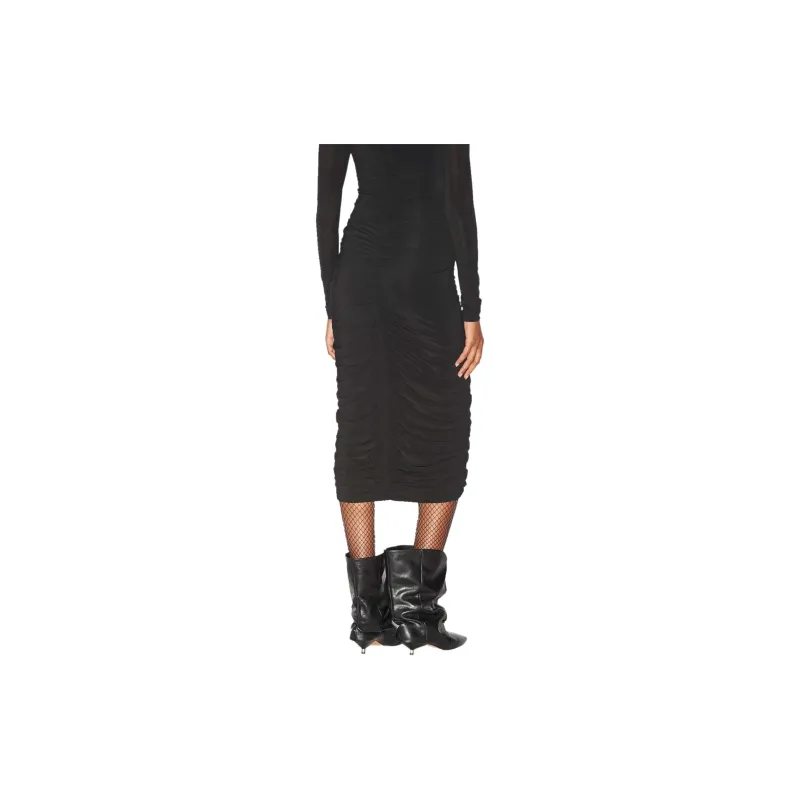 ISABEL MARANT Ruched Midi Skirt-3