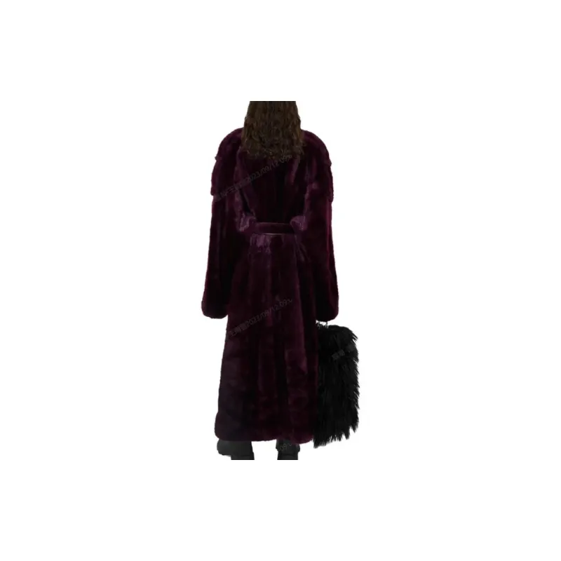 Burberry Trench Coats Women's Purple-1