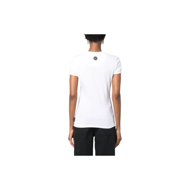 PHILIPP PLEIN Sexy Pure Fit Hexagon T shirt-2