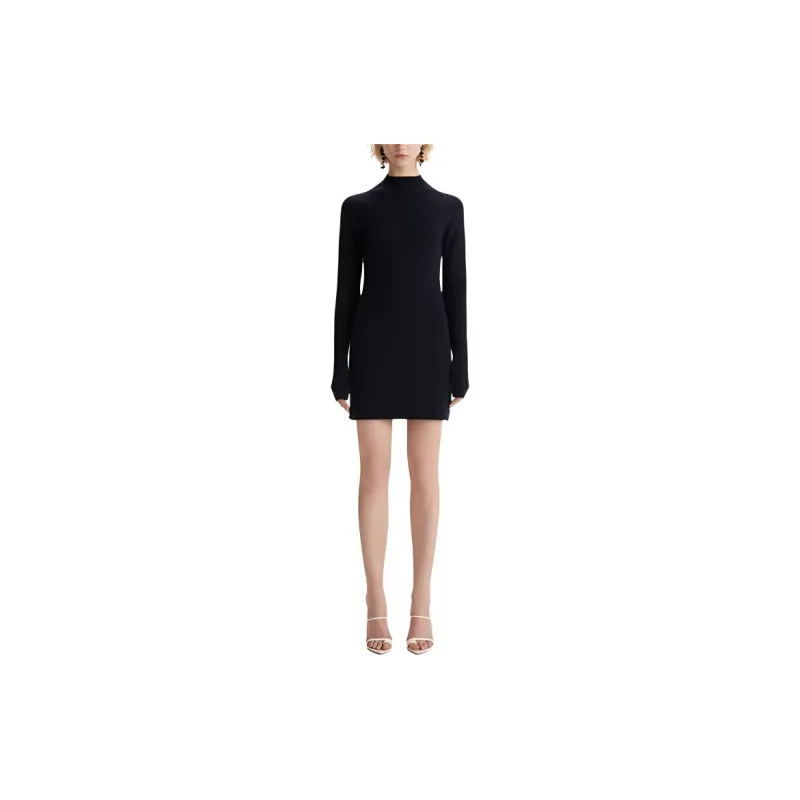 GABRIELE COLANGELO Long Sleeved Dresses Women's Navy Blue-1