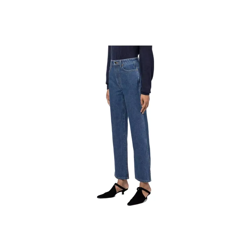 KHAITE The Abigail Straight-leg Jeans-3