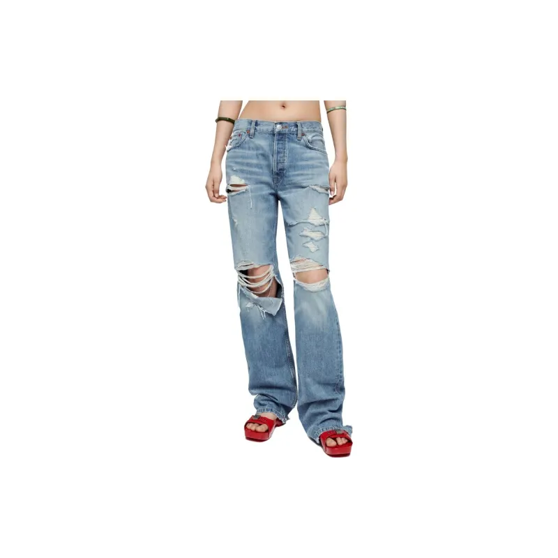 RE/DONE Loose fit Ripped Jeans-3