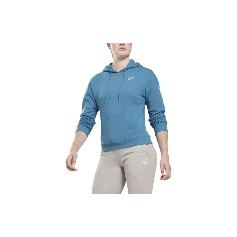 Reebok RI SL FRENCH TERRY HOODIE Sweatshirt Women's Blue-2