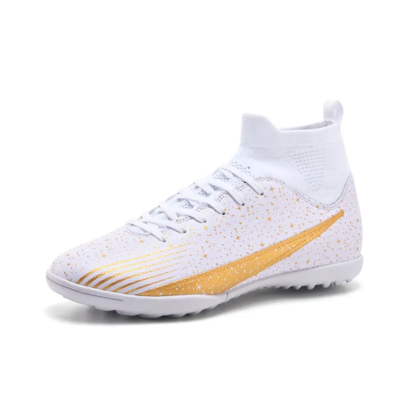 Kuding TF Rubber Broken Studs Slip-Resistant Soccer Shoes Unisex-3