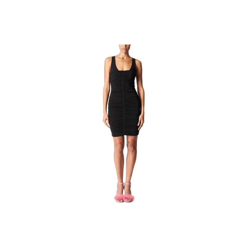Givenchy Ruched Sleeveless Mini Dress-3