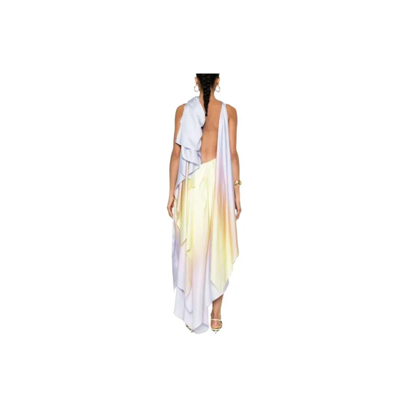 Zimmermann Harmony Asymmetric Midi Dress-2