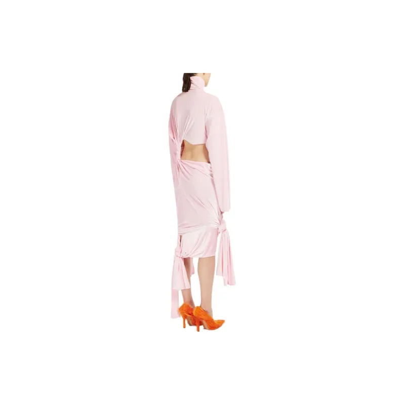 SportMa Long-Sleeved Dresses Women's Pink-3