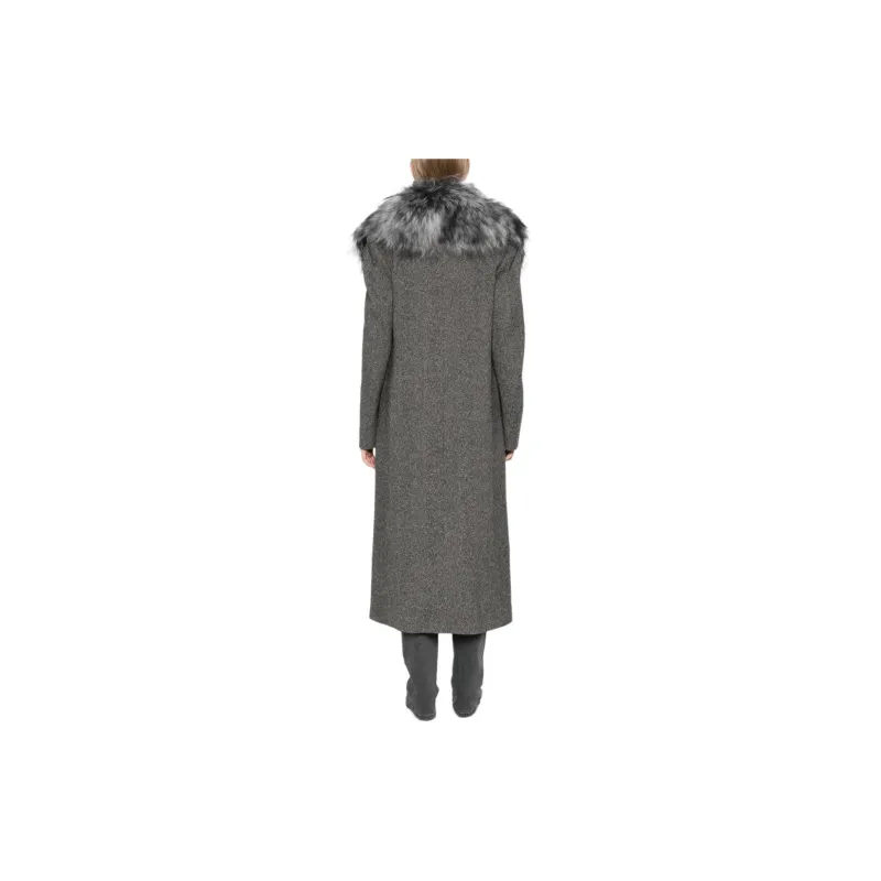 Blumarine Herringbone Coat-3