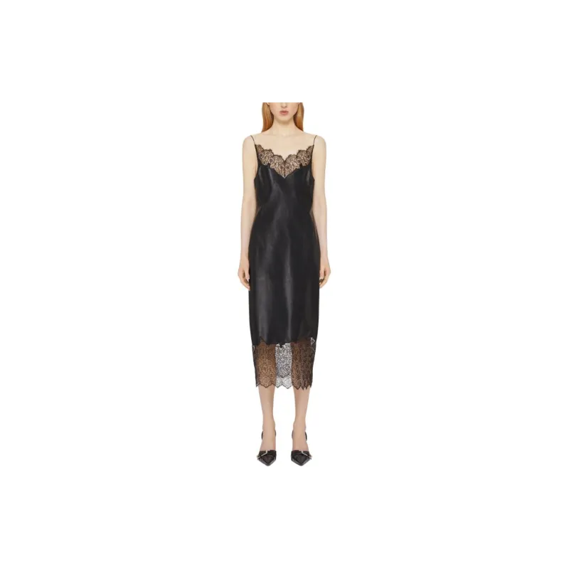 Givenchy Lace Trimmed Midi Dress-1