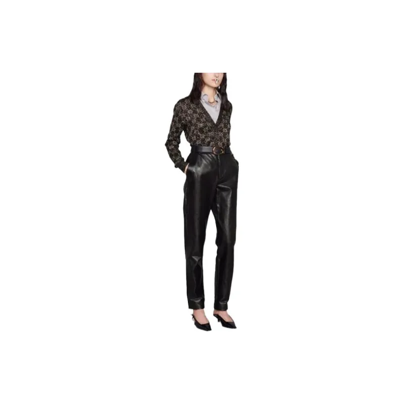 GUCCI Gg Jacquard motif Cardigan-1