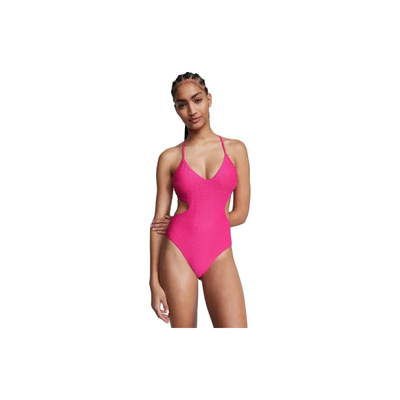 Victoria's Secret PINK The Cut-Out Cheeky One-Piece Swimsuit/Pink One-piece Swimsuit Women's Pink-2