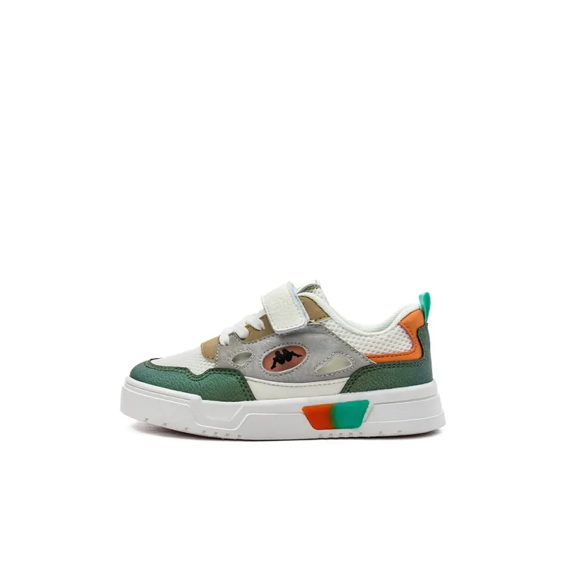 KAPPA KIDS Kids' Skateboarding Shoes Beige White Green Kids'-0