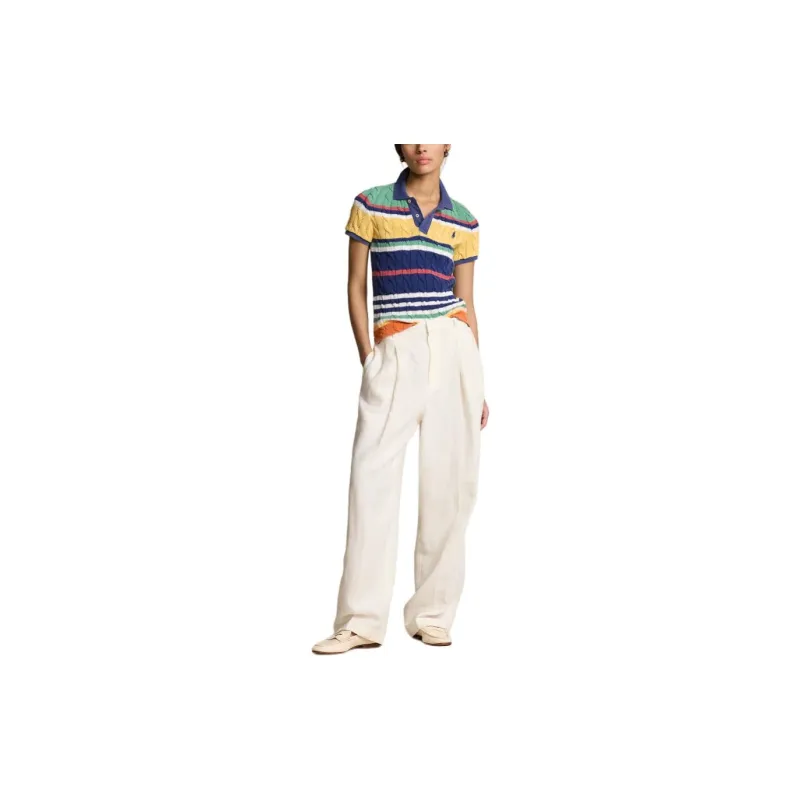 Polo Ralph Lauren SS24 Polo Shirt Women's Multicolor-1