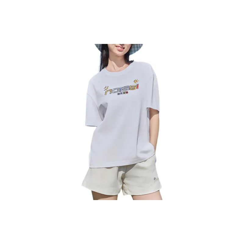 QIAODAN Regular T Shirt Women's Jordan White-2
