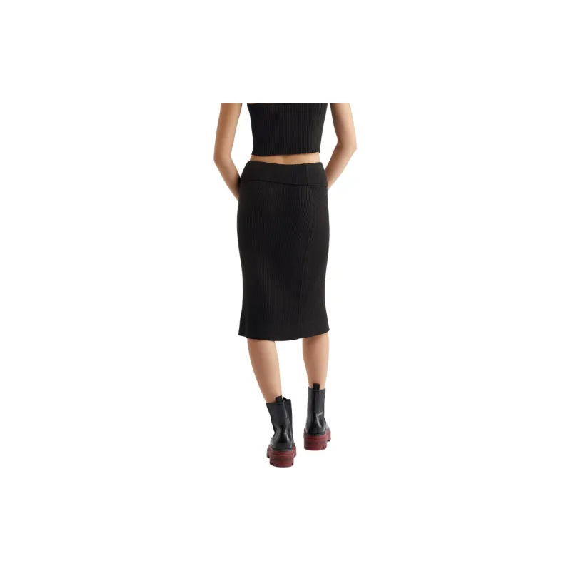 CK/Calvin Klein Casual Long Skirts Women's Black-2