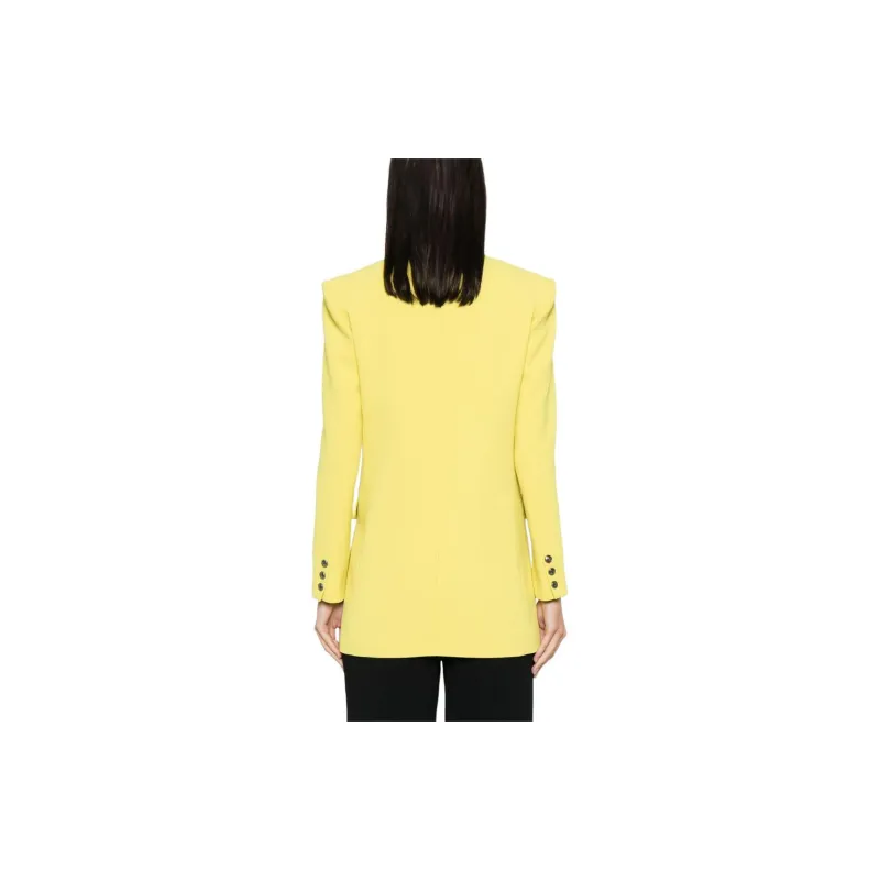 Elisabetta Franchi Crepe Double Breasted Jacket-2